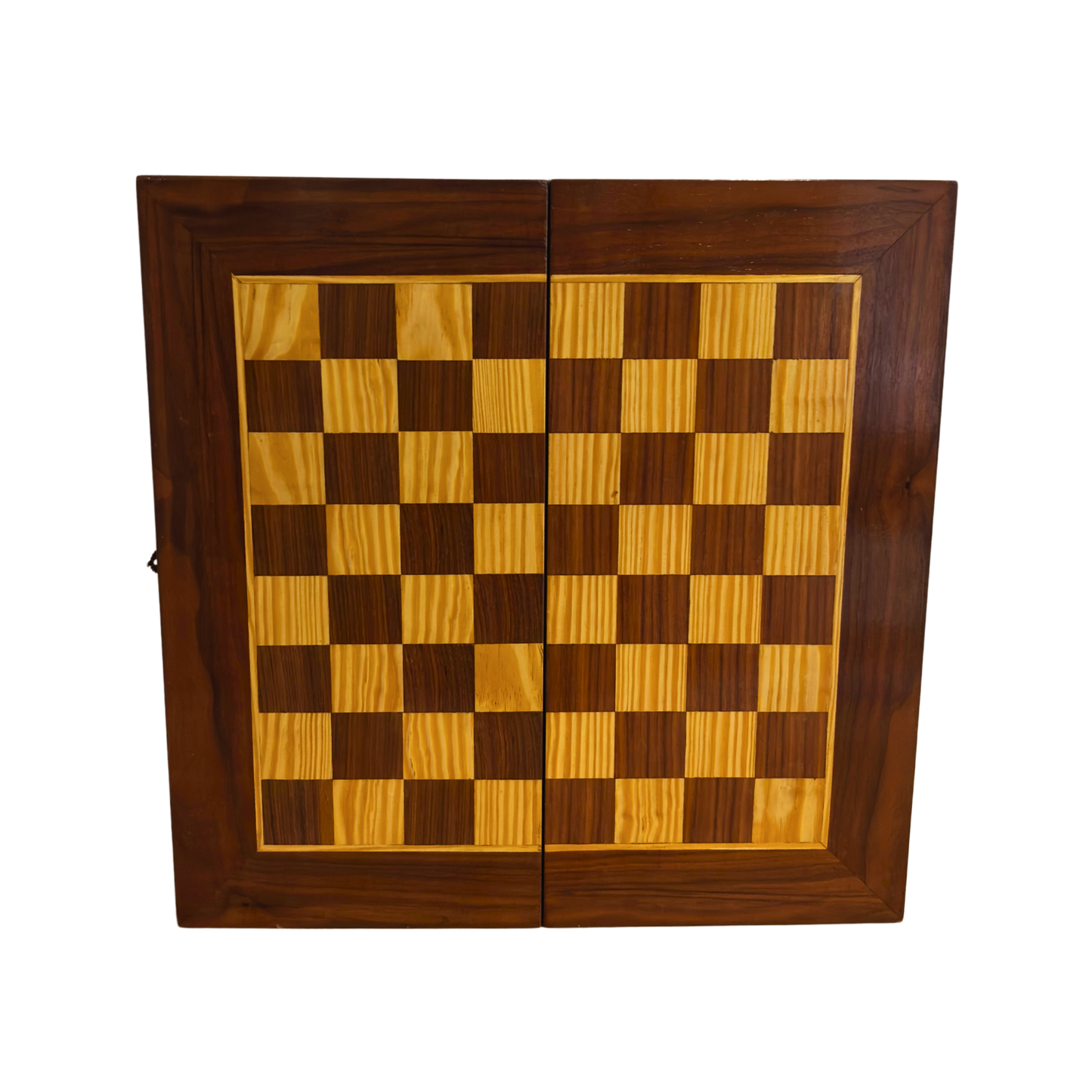 Handcrafted Damascene Chess & Backgammon Table by Gaby Al Dayeh – Classic Mosaic Design